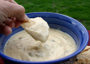 Creamy White Cheese Dip