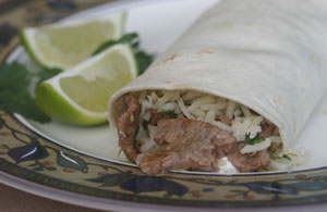 Carne Asada Burrito