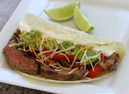 Sizzling Steak Fajita Recipe